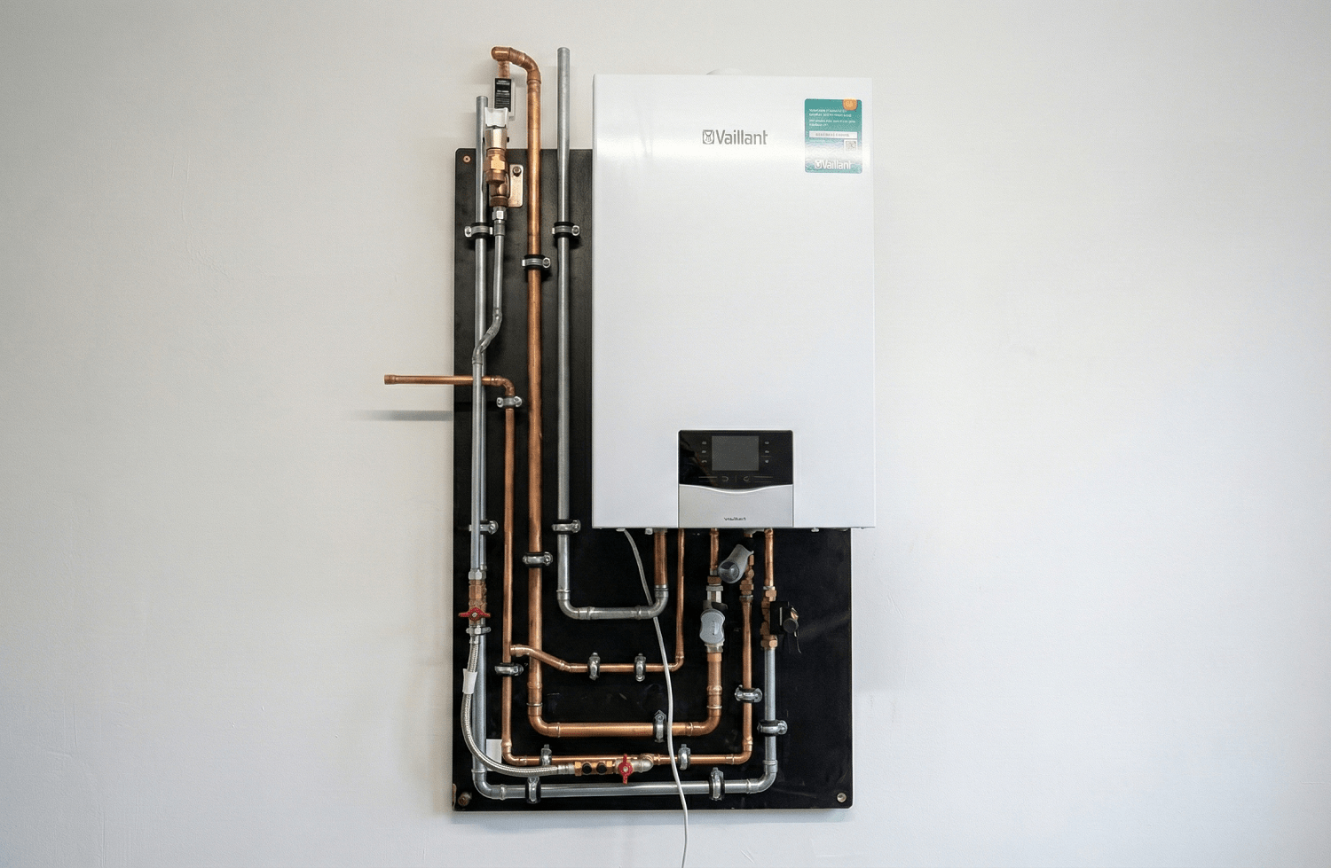 Voorbeeld van een Serrtech Prefab CV opstelling op multiplex